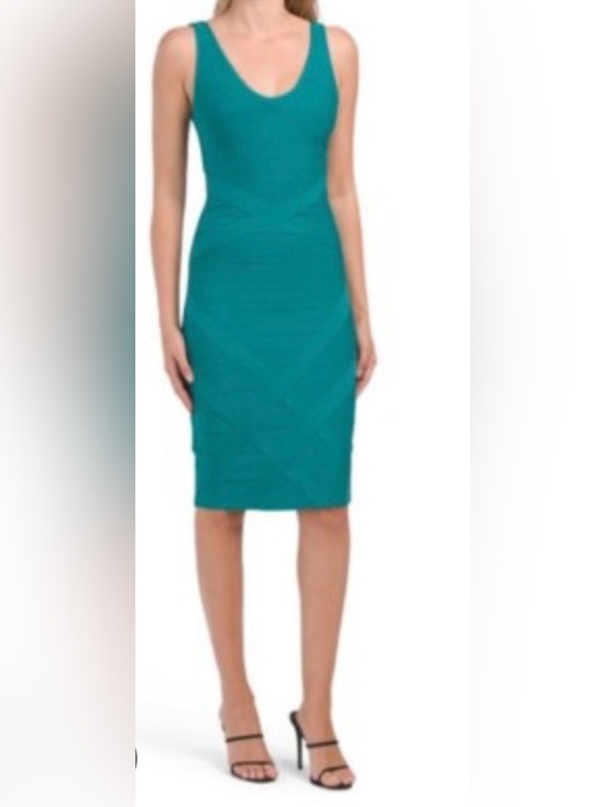 Nordstrom Dresses & Skirts - Dress The Population NWT Teal Bodycon Bandage Dress XS